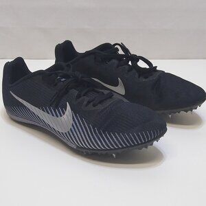 Nike Zoom Rival M Racing Multi Use Black Indigo Fog Men's 9.5 Shoes AH1020-004